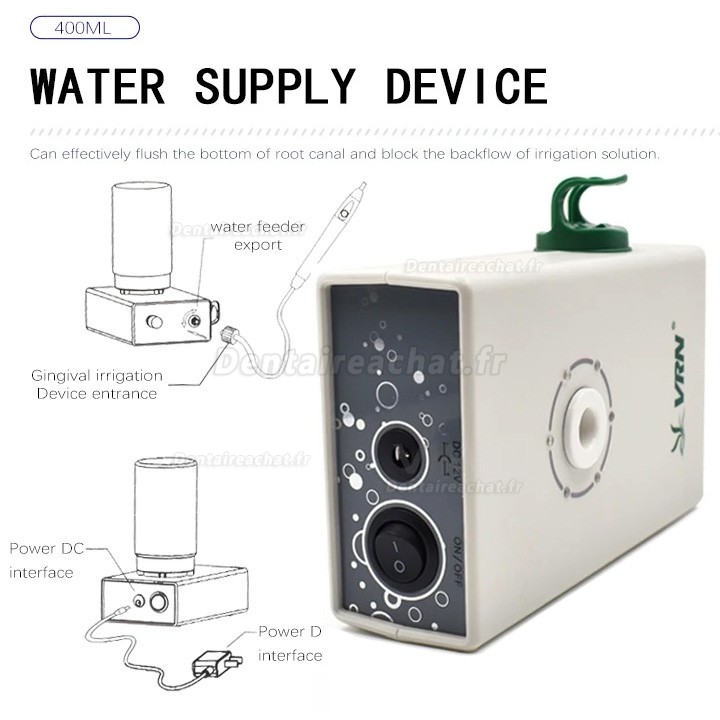 Système d'irrigation canalaire dentaire Vrn WSD-II